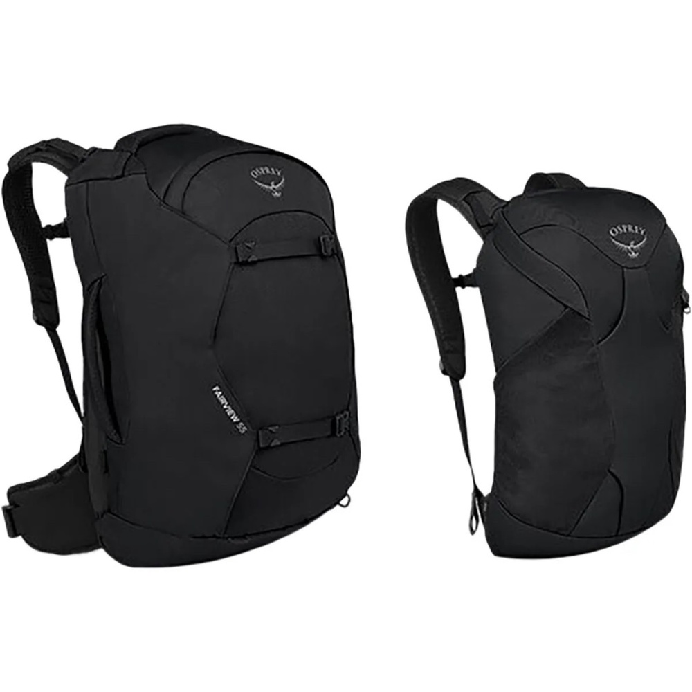 Osprey Fairview 55 Travel Pack, Black, NWOT